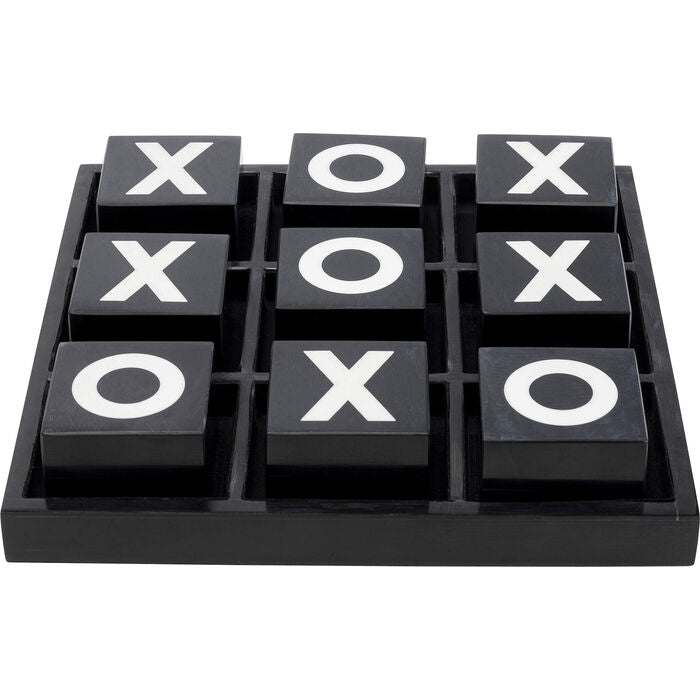 Objeto Decorativo Tic Tac Toe Black/White