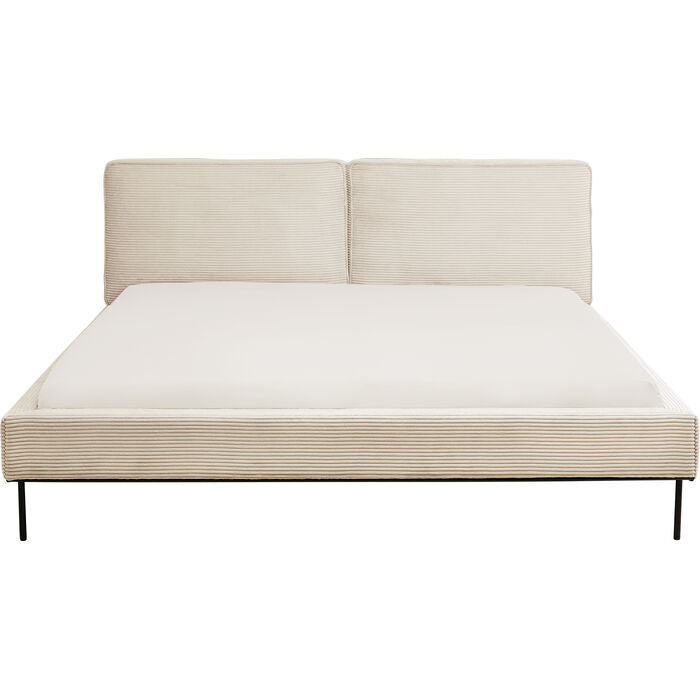 Cama East Side Cord Creme 160x200 cm