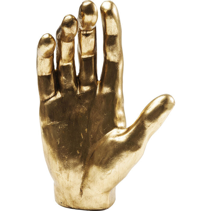 Objeto Decorativo Hand Gold 35 cm