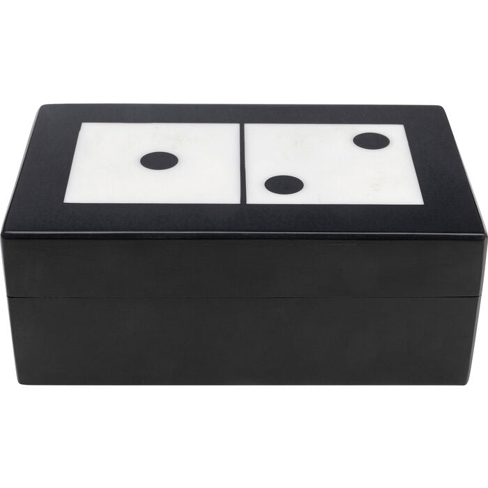 Objeto Decorativo Domino Black/White 14x5 cm