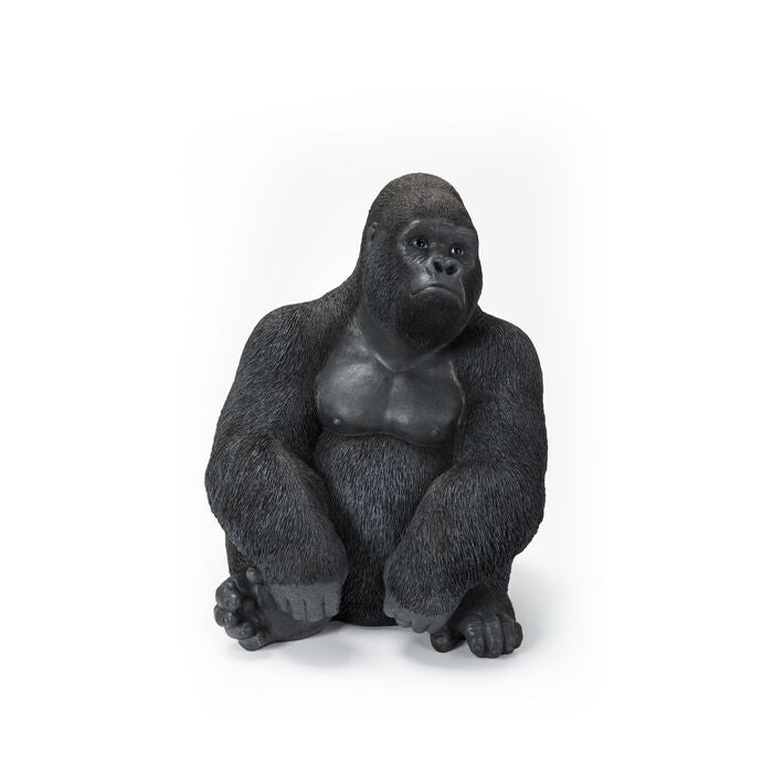 Objeto Decorativo Monkey Gorilla Side Medium Black