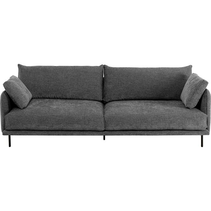 Sofa Edna 3-Seater Grey 245 cm